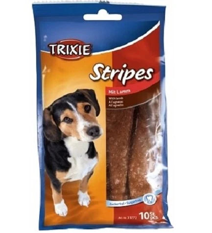 Trixie Stripes with Lamb Dog Treats - 100G