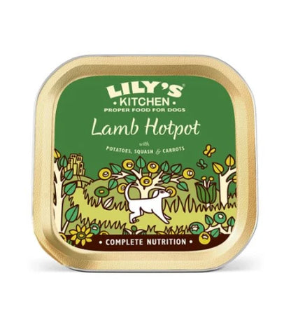 Lily's Kitchen Lamb Hotpot Wet Dog Food Box 10x150G
