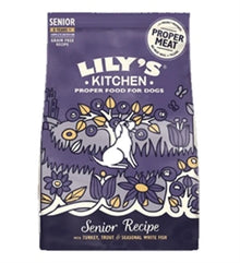 Lily's Kitchen Senior Recipe Turkey Adult 8+ Dry Dog Food - 2.5KG