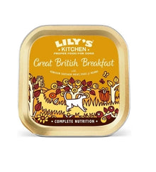 Lily's Kitchen Great British Breakfast Wet Dog Food Box 10x150G