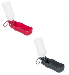 Trixie Bottle with Dog Bowl - GREY/250ML