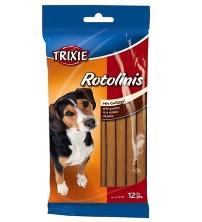 Trixie Rotolinis Poultry Dog Treats - 120G