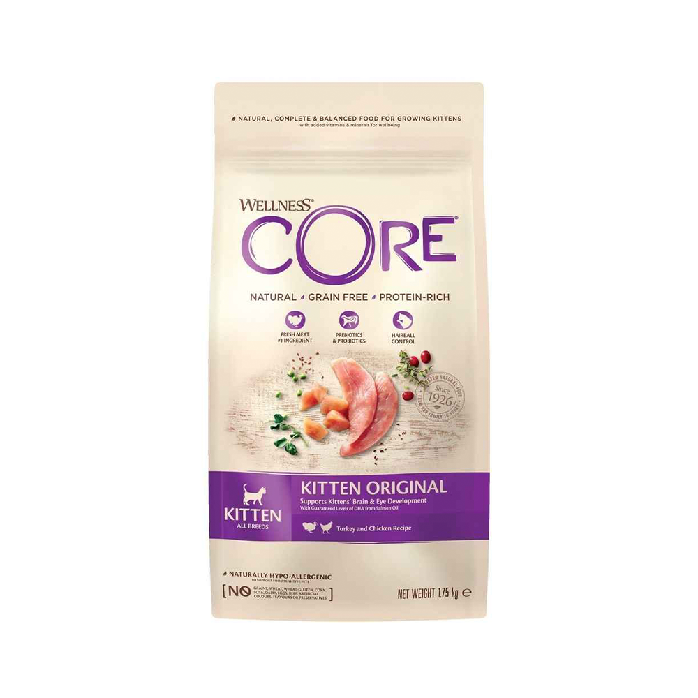 Wellness Core CD Kitten Turkey with Chicken Recipe 1.75Kg