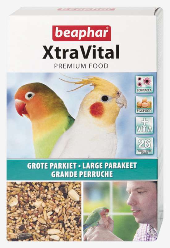 XtraVital Large Parakeet Feed 1kg