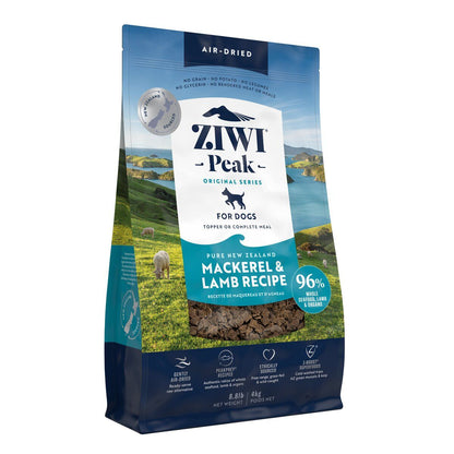 ZIWI Peak Air-Dried Mackerel & Lamb Recipe Dry Dog Food